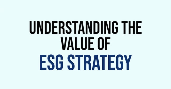 Understanding the Value of ESG Strategy