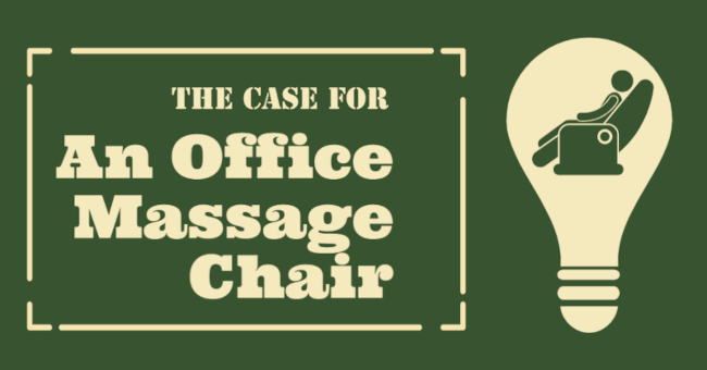 The Case for Office Massage Chairs for Workplace Health and Safety