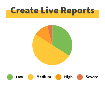 Create Live Reports - health and safety management software